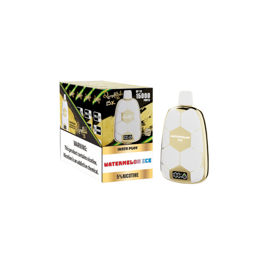 Ronaldinho INSTA PUFF  15,000 HITS (pack 10)