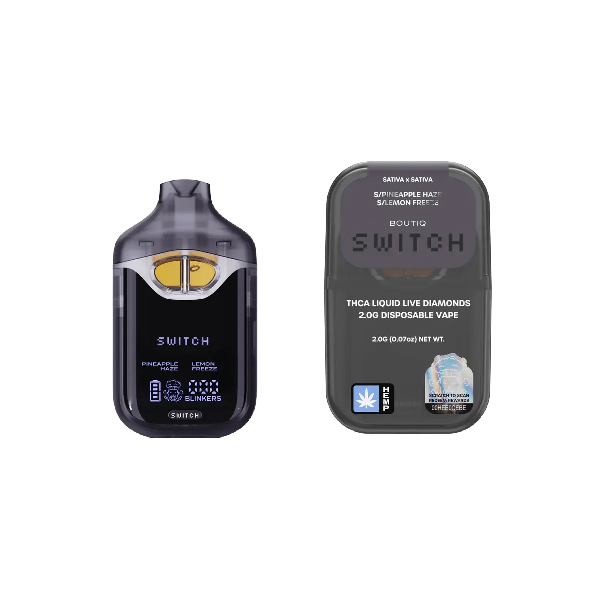 BOUTIQ SWITCH 2G (DUAL TANK FLAVOR)
